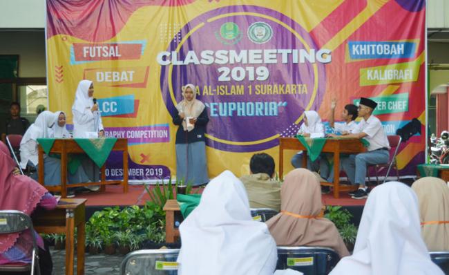 AJANG KOMPETISI MELALUI CLASSMEETING